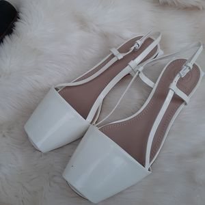 Tory Burch White Sandals Sz 7.5